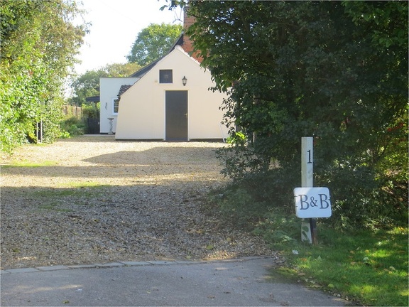 Cross Green B&B entrance